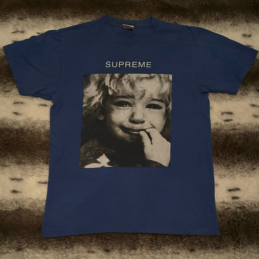 Supreme fw15 Crybaby tee shirt Blue